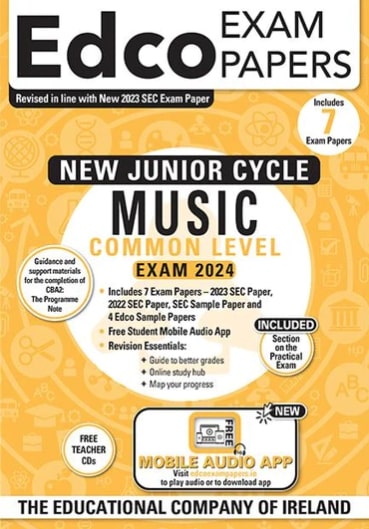 Exam Papers - Junior Cycle - Music - Common Level - Exam 2024